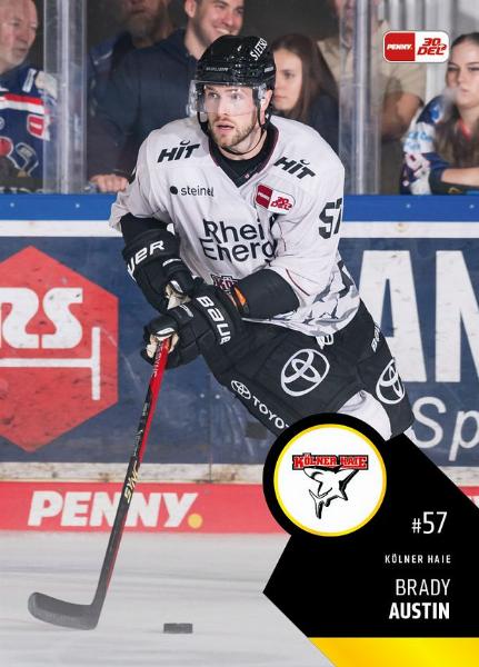 Austin Brady 23-24 Playercards DEL #181