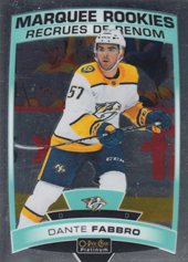 Fabbro Dante 19-20 O-Pee-Chee Platinum Marquee Rookies #183