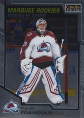 Francouz Pavel 20-21 O-Pee-Chee Platinum Marquee Rookies #185