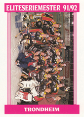 Trondheim 92-93 Elitserien Elitserienmeister 91-92 #185