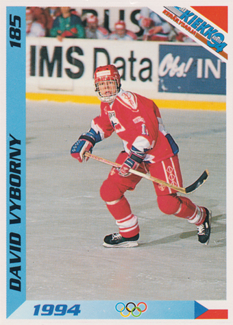 Výborný David 1994 Finnish Jää Kiekko #185