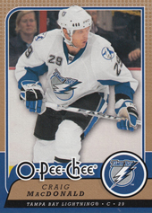 MacDonald Craig 08-09 O-Pee-Chee #186