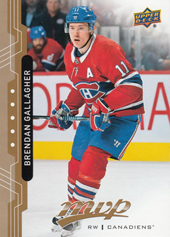 Gallagher Brendan 18-19 Upper Deck MVP #187