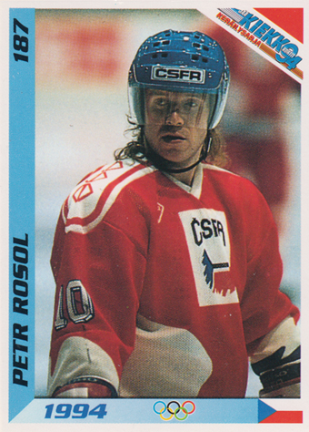 Rosol Petr 1994 Finnish Jää Kiekko #187