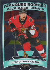 Abramov Vitali 19-20 O-Pee-Chee Platinum Marquee Rookies #189