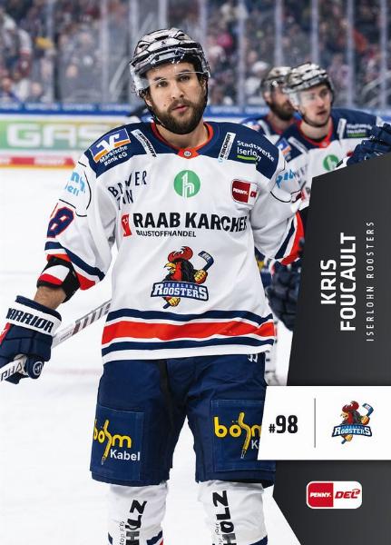 Foucault Kris 22-23 Playercards DEL #189