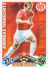 Ivanschitz Andreas 10-11 Topps Match Attax BL #190