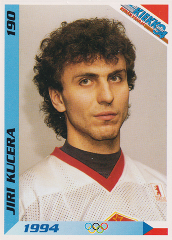 Kučera Jiří 1994 Finnish Jää Kiekko #190