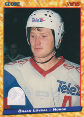 Lovdal Orjan 1995 Semic Globe #191