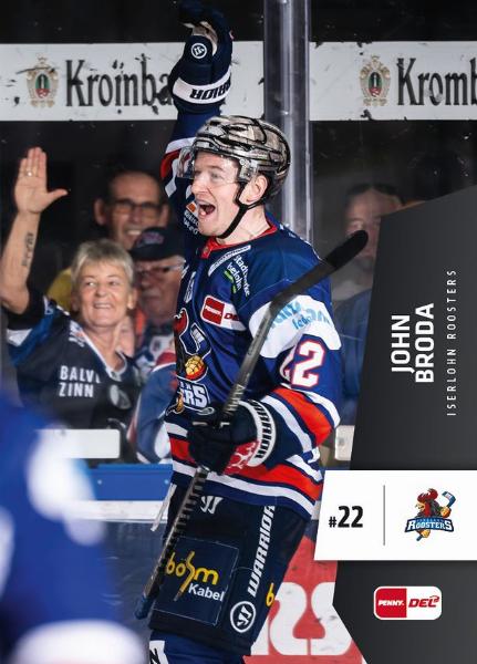 Broda John 22-23 Playercards DEL #191