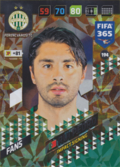 Pedro Rui 17-18 Panini Adrenalyn XL FIFA 365 Impact Signing #194