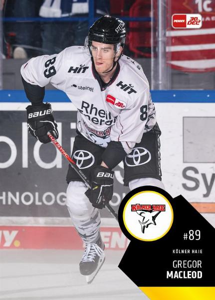 MacLeod Gregor 23-24 Playercards DEL #196