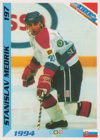 Medřík Stanislav 1994 Finnish Jää Kiekko #197