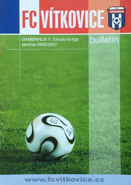 Zápasový bulletin Vítkovice-Žižkov (18.5.2007)