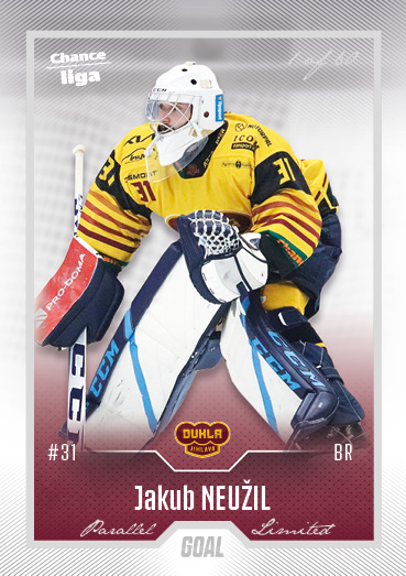 Neužil Jakub 22-23 GOAL Cards Chance liga Silver #201
