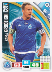 Grodzicki Rafał 16-17 Panini Adrenalyn XL Ekstraklasa #201