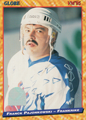 Pajonkowski Franck 1995 Semic Globe #201