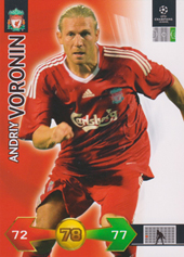 Voronin Andriy 09-10 Panini UEFA CL Super Strikes #201