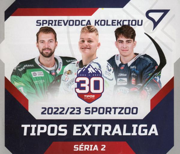 Brožura kolekce 22-23 Tipos Extraliga II.série