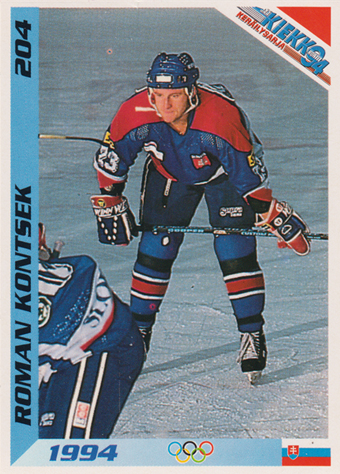 Kontšek Roman 1994 Finnish Jää Kiekko #204