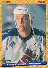 Poudrier Serge 1995 Semic Globe #204