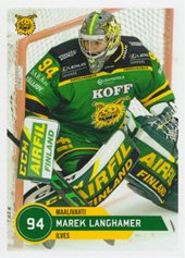 Langhamer Marek 21-22 Cardset #205