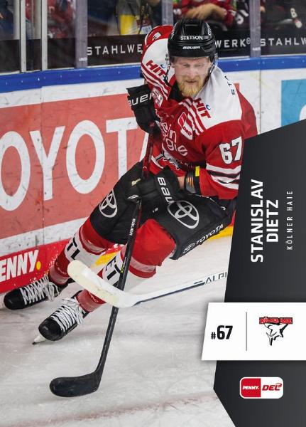Dietz Stanislav 22-23 Playercards DEL #208
