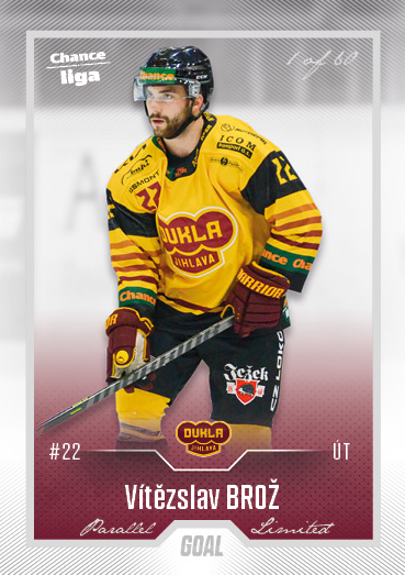 Brož Vítězslav 22-23 GOAL Cards Chance liga Silver #210