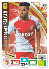Falcao Radamel 16-17 Panini Adrenalyn XL Ligue 1 #210