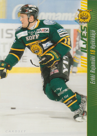 Rajamäki Erkki 12-13 Cardset #210