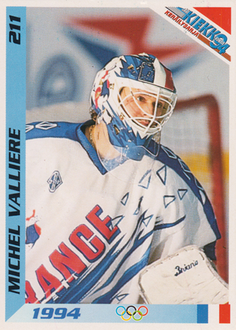 Vallière Michel 1994 Finnish Jää Kiekko #211