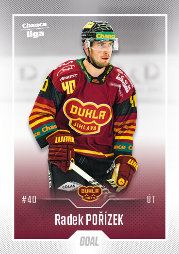 Pořízek Radek 22-23 GOAL Cards Chance liga #212