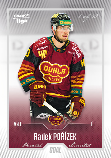 Pořízek Radek 22-23 GOAL Cards Chance liga Silver #212