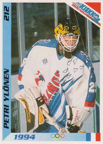 Ylönen Petri 1994 Finnish Jää Kiekko #212