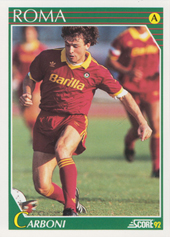 Carboni Amedeo 1992 Score Italian League #213