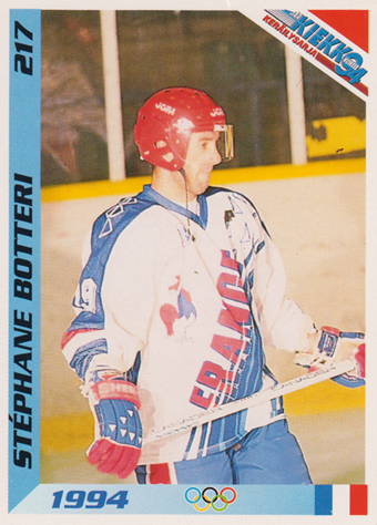 Botteri Stéphane 1994 Finnish Jää Kiekko #217