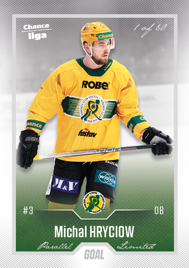 Hryciow Michal 22-23 GOAL Cards Chance liga Silver #218