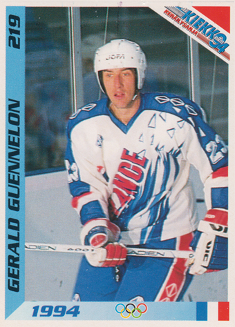 Guennelon Gérald 1994 Finnish Jää Kiekko #219