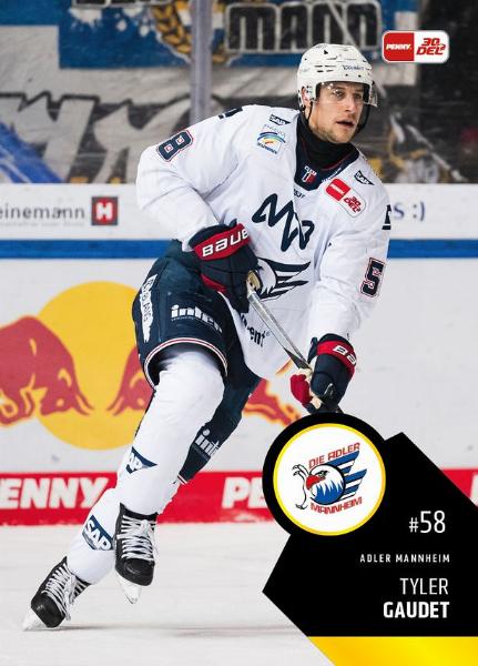 Gaudet Tyler 23-24 Playercards DEL #219