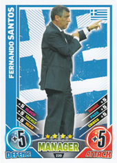 Santos Fernando 2012 Topps Match Attax England Managers #220