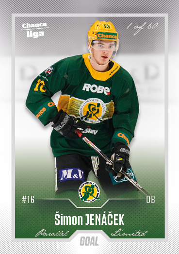 Jenáček Šimon 22-23 GOAL Cards Chance liga Silver #221