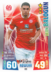 Balogun Leon 15-16 Topps Match Attax BL #223
