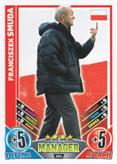 Szmuda Franciszek 2012 Topps Match Attax England Managers #224