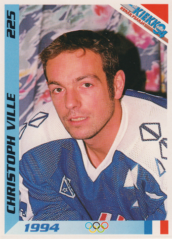 Ville Christophe 1994 Finnish Jää Kiekko #225