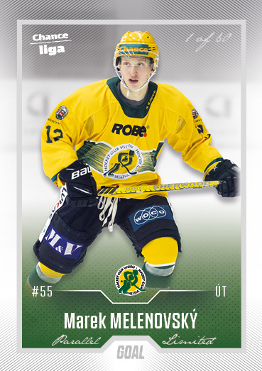 Melenovský Marek 22-23 GOAL Cards Chance liga Silver #227