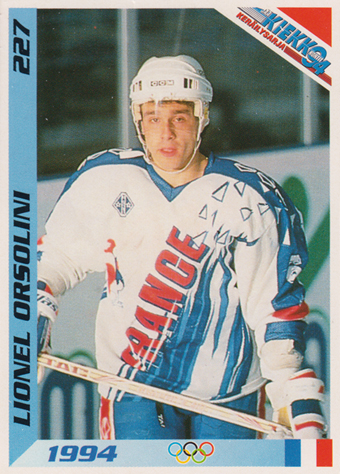 Orsolini Lionel 1994 Finnish Jää Kiekko #227