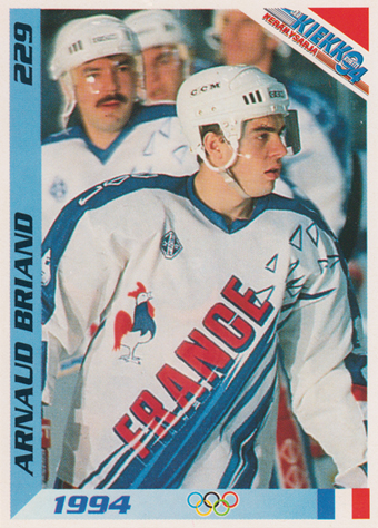 Briand Arnaud 1994 Finnish Jää Kiekko #229