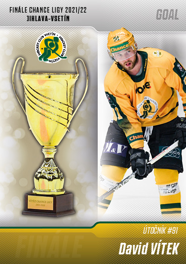 Vítek David 22-23 GOAL Cards Chance liga Finále 2022 #FV-23