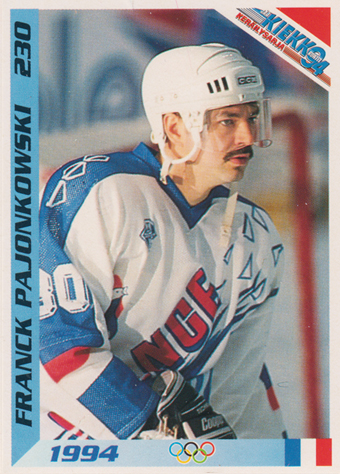 Pajonkowski Franck 1994 Finnish Jää Kiekko #230
