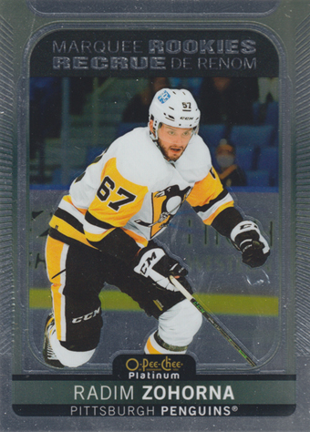 Zohorna Radim 21-22 O-Pee-Chee Platinum Marquee Rookies #230